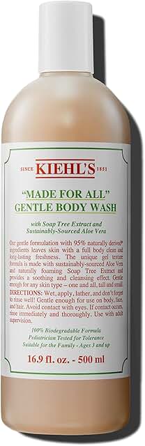 Gentle Body and Hair Shower Gel with Aloe Vera