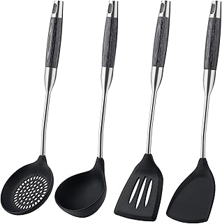 Silicone Wok Utensil Set, 4 Pieces