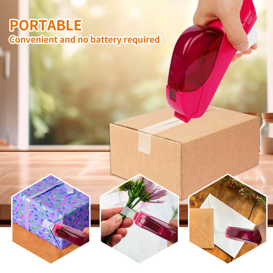 Automatic Tape Dispenser and Tape Gun with Free Tape