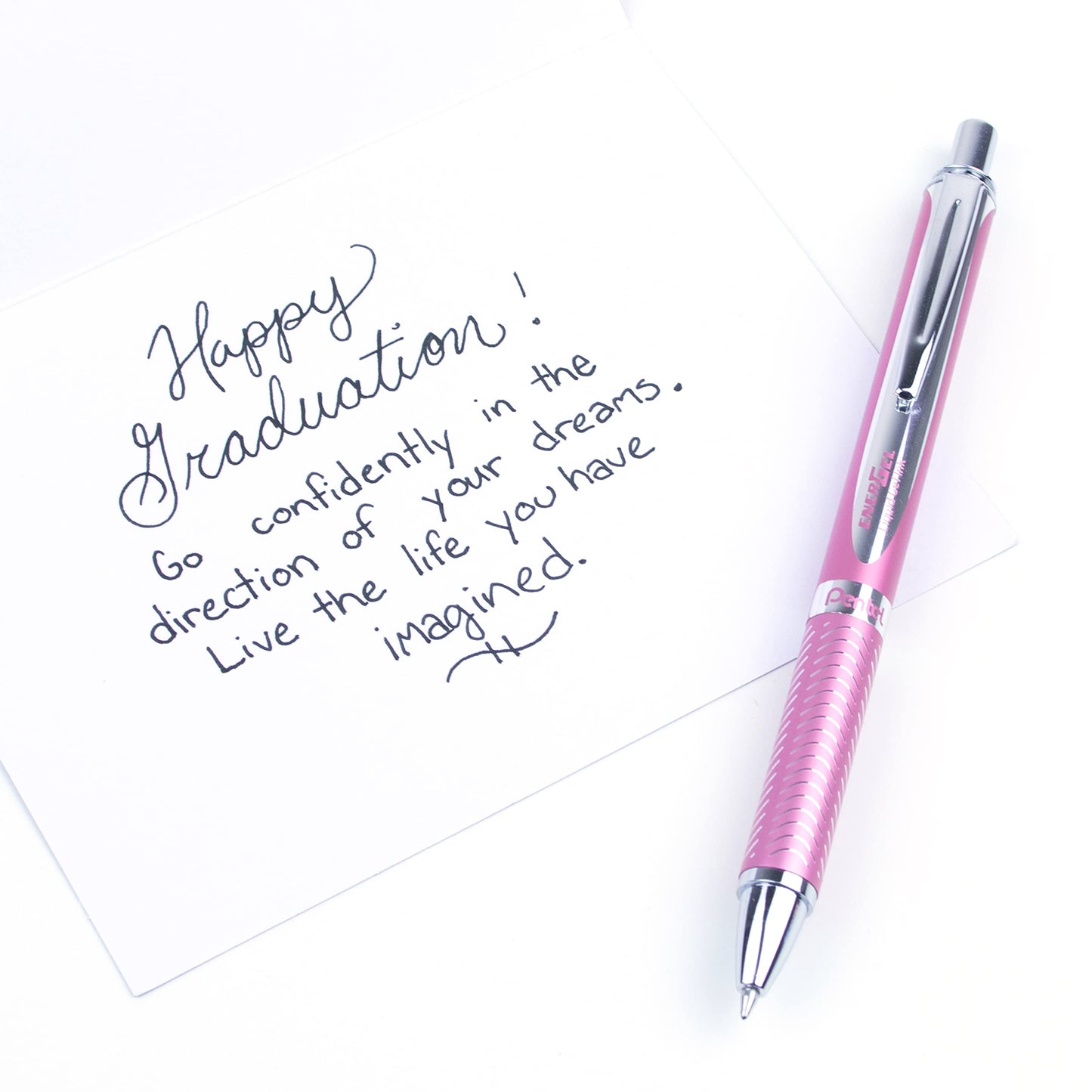 Pink 0.7 mm Gel Ink Pen Pack of 12