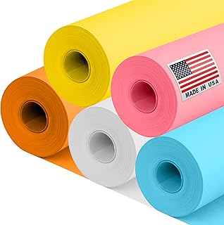 Beach-themed colored kraft paper set, 12x1200 inches