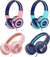 Wired Headphones for Kids and Teens, 4 Pack