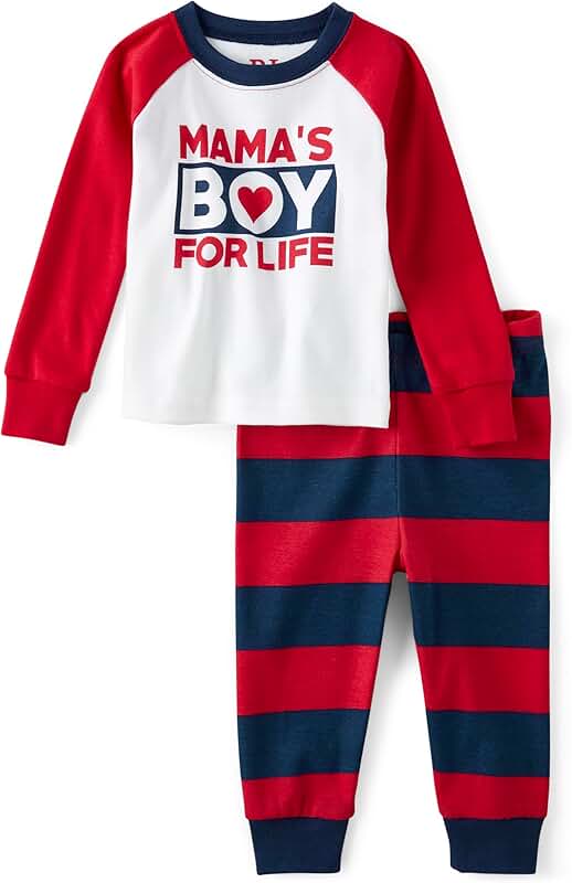 Baby Girls' Cotton Long Sleeve Top and Pants Set