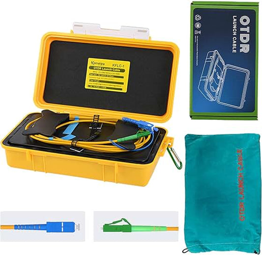 Fiber Optic Launch Cable Box, 1000m, SC/LC, Single Mode