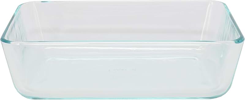 6-Cup Rectangular Glass Storage Container