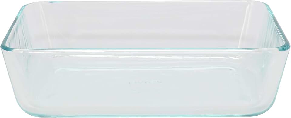 6-Cup Rectangular Glass Storage Container