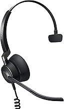 Wired Mono Headset with 3-Microphone Noise Reduction