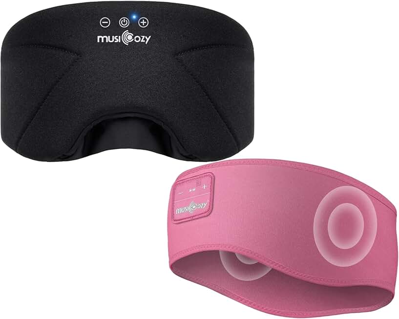 Wireless Sleep Headphones with Eye Mask and 14H Playtime