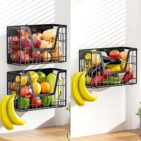 Magnetic Shelf Set for Fridge and Kitchen Storage