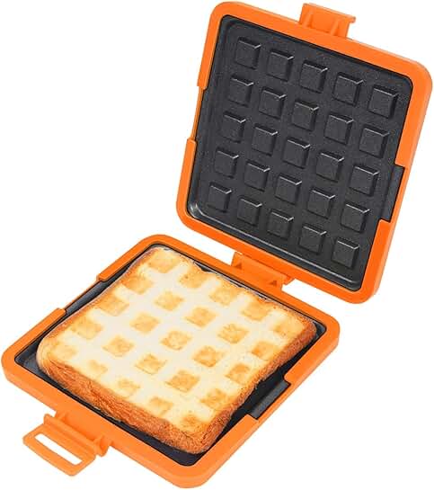 Microwave Sandwich and Toast Maker, No Electricity