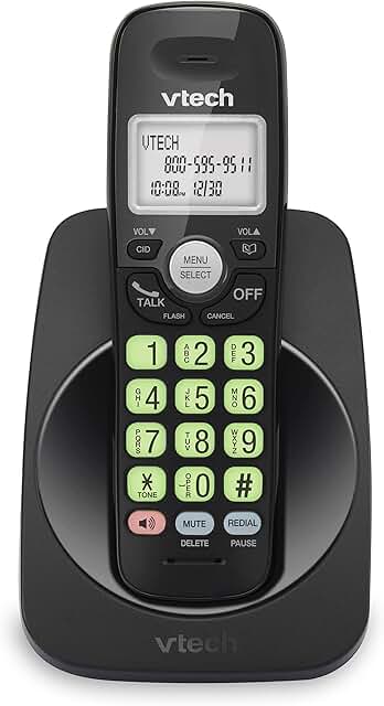 Cordless Phone with Speakerphone, Lighted Display, Caller ID