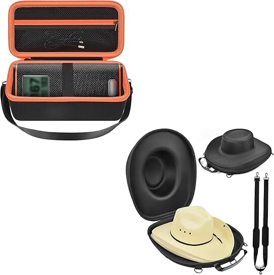 Golf GPS Speaker Carrying Case, 2 Pack