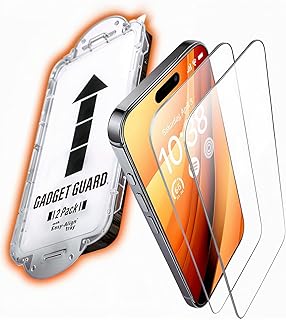 Pro-Active Shatterproof Screen Protector for iPhone 15 Plus, 2 Pack