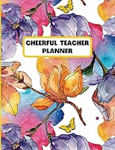 Undated Teacher Planner for Weekly and Monthly Records