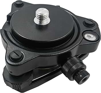 Survey Tribrach with Optical Plummet and Fixed Adapter