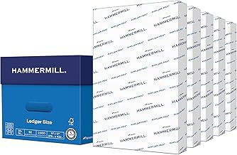 20 lb 11 x 17 Copy Paper, 5 Reams, 92 Bright
