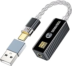 USB C to 3.5mm HiFi Audio Adapter with DAC