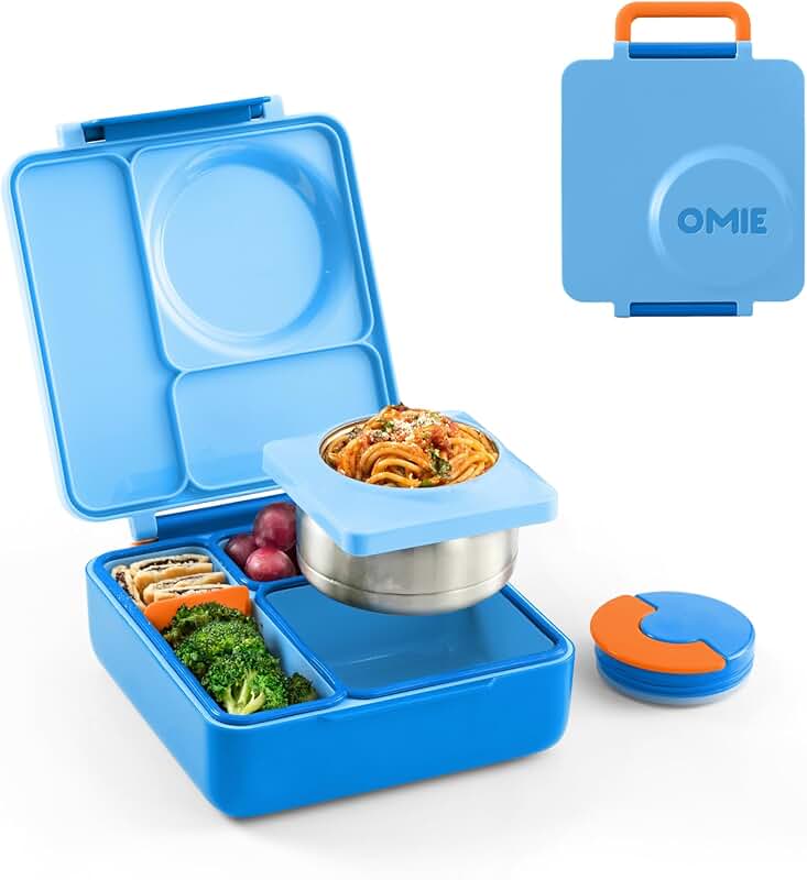 Insulated Bento Lunch Box with 3 Compartments