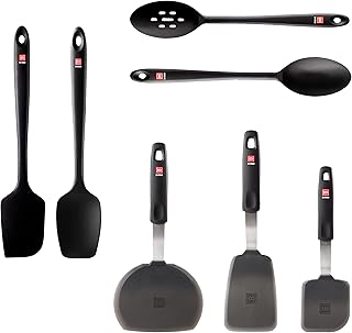 7-Piece Silicone Kitchen Utensil Set for Cooking and Baking