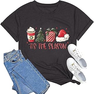 Funny Christmas Tree T-Shirt for Women