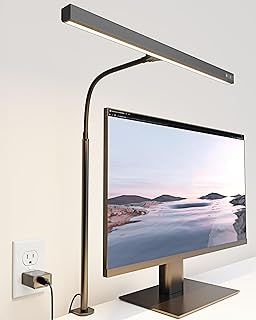 LED Desk Lamp with Adjustable Gooseneck and Touch Control