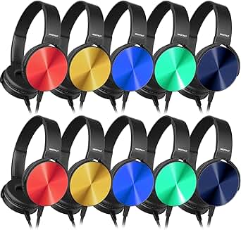 Bulk Classroom Headphones for Kids and Adults