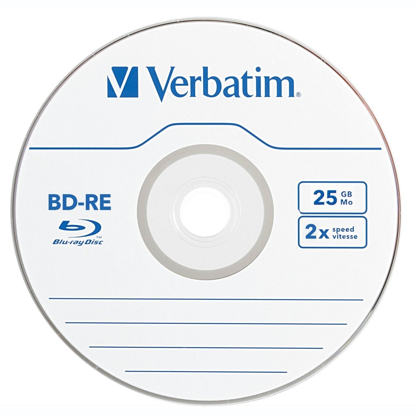 BD-RE 25GB 2X with Branded Surface - 10pk Spindle