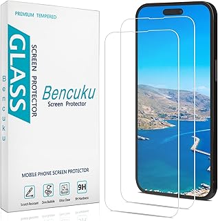 Two Tempered Glass Screen Protectors for iPhone 14 Pro Max