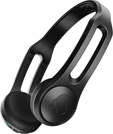 Wireless On-Ear Headphones in Black