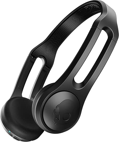 Wireless On-Ear Headphones in Black