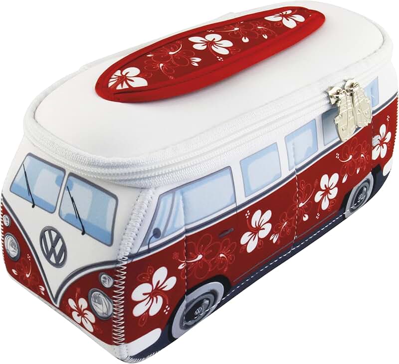 Neoprene Travel Bag with Bus Design, Small Size