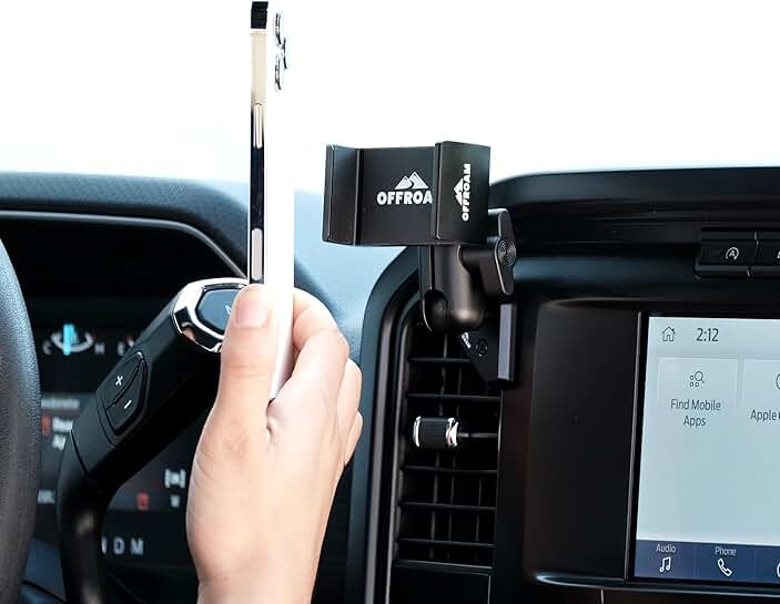 Offroad Phone Mount for Ford Trucks 2021-2025