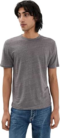 Men's Linen Crewneck T-Shirt