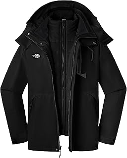 Men's Waterproof 3-in-1 Winter Snow Coat