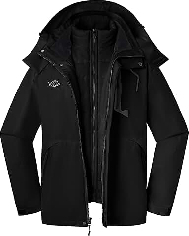 Men's Waterproof 3-in-1 Winter Snow Coat