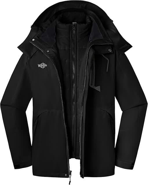 Men's Waterproof 3-in-1 Winter Snow Coat