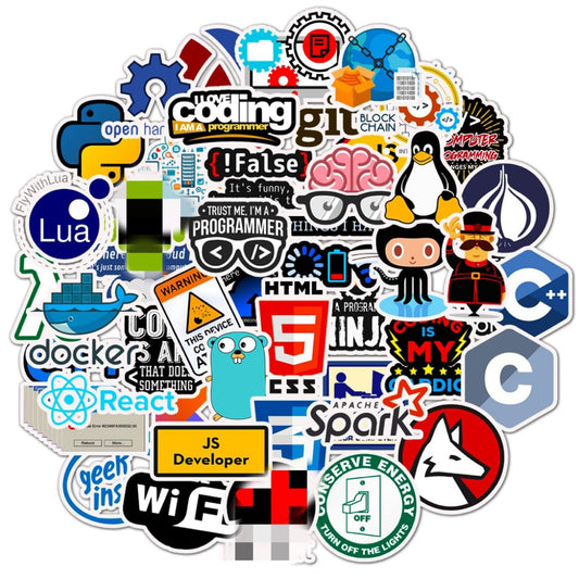 50 Programming Stickers for Developers and Engineers