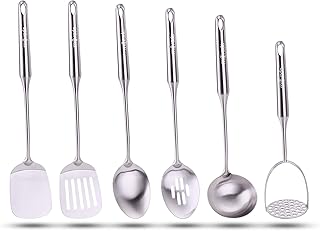 6-Piece Stainless Steel Kitchen Utensil Set