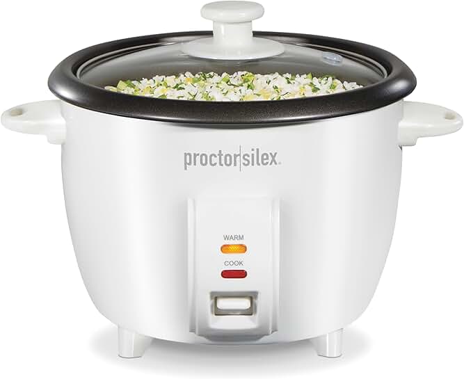 10-Cup Rice Cooker and Steamer with Basket