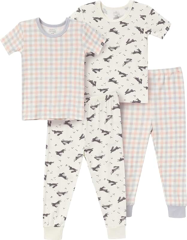 Unisex Baby Viscose Holiday Pajama Set