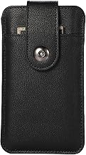 Black Cell Phone Holster Belt Case for Large Smartphones