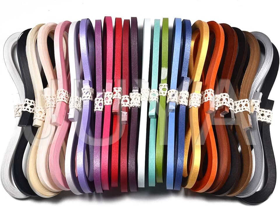 Metallic Paper Quilling Set in 24 Colors