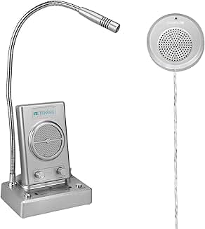 Window Microphone and Speaker Intercom System