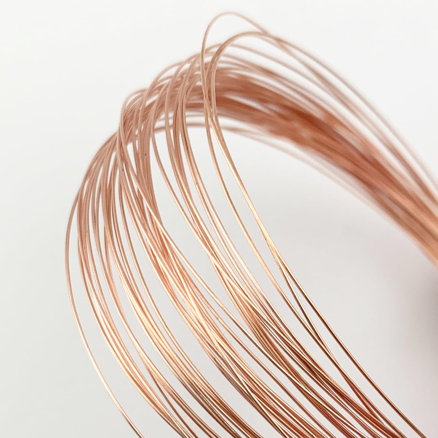 32.8 Feet Soft Round Bare Copper Jewelry Wire for Crafting