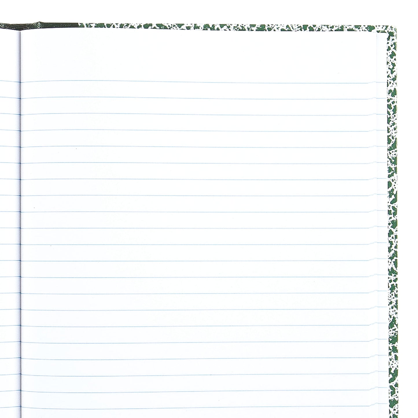 Wide Rule Green Marble Cover Lab Notebook