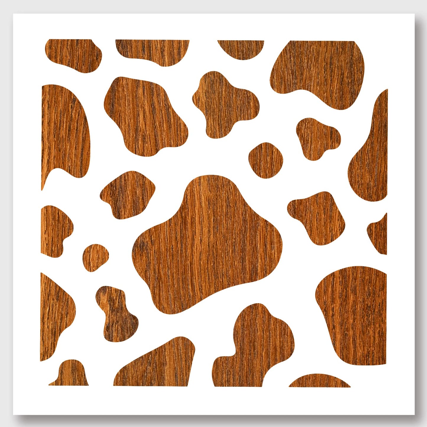 Reusable Plastic Square DIY Painting Wall 11.8x11.8 Inches