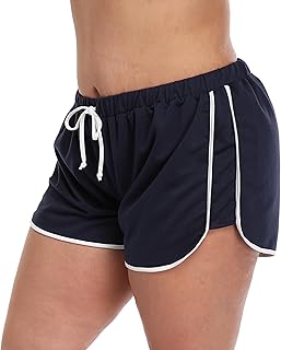 Plus Size Women's Cotton Blend Workout Shorts