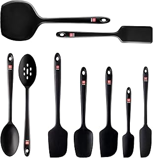 9-Piece Silicone Kitchen Utensil Set for Cooking and Baking