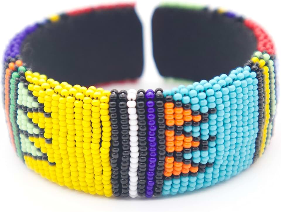 Zulu Bangle Handmade by South African Crafters