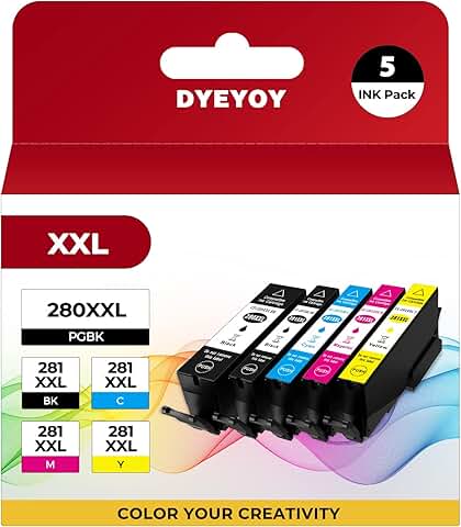 High Yield Ink Cartridge Replacement for Canon Pixma Printers